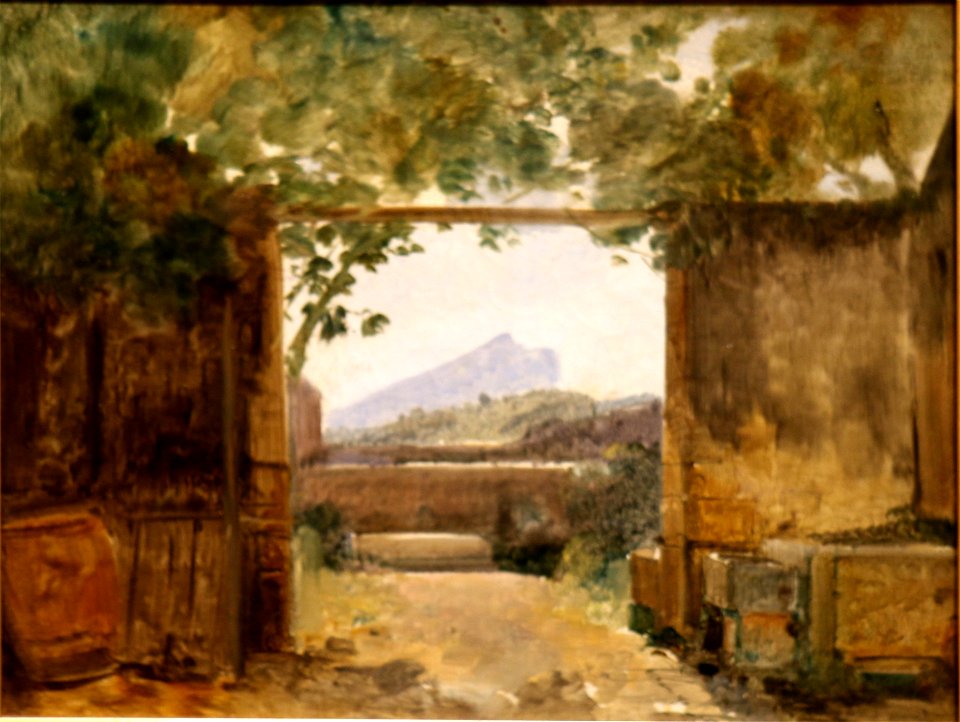 François Marius Granet - la montagne Sainte-Victoire