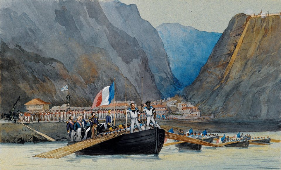 François d'Orléans - Retour des cendres de Napoléon, Sainte Hélène, 1840