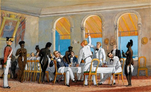 François d'Orléans - Sur l'Île de Gorée, un dîner en Guinée