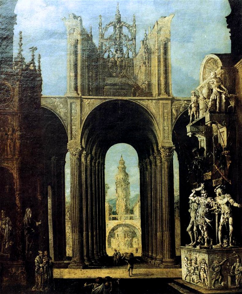François de Nomé - The Tomb of Solomon - WGA16588
