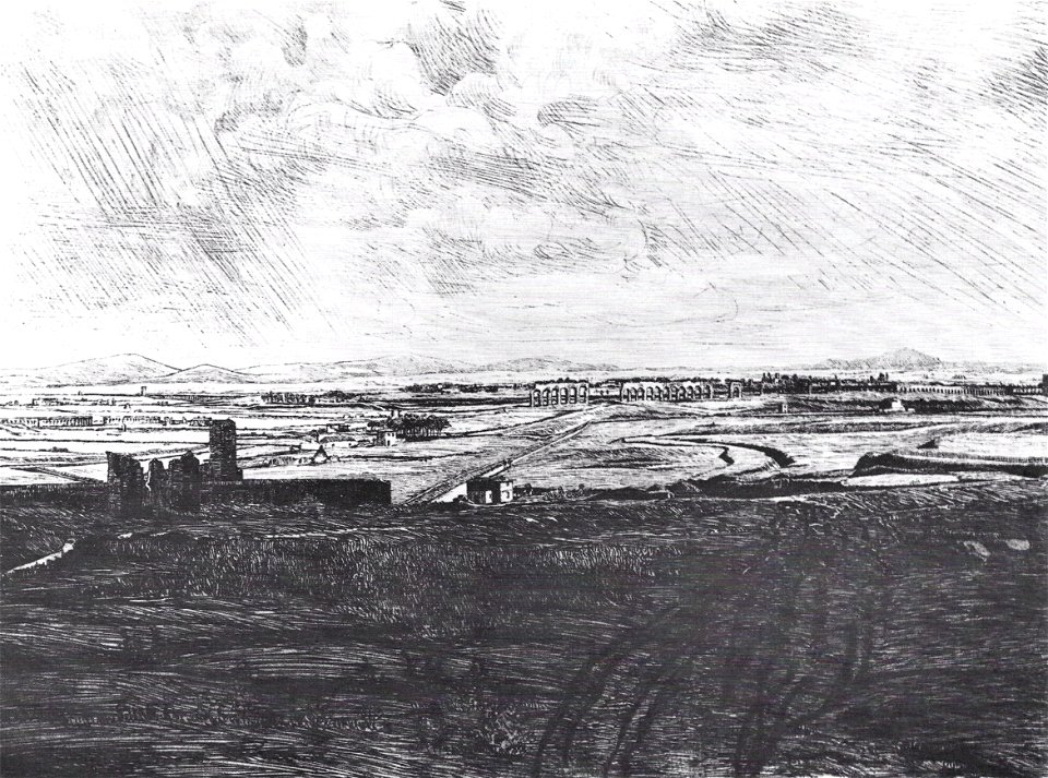 François Maréchal - La campagne romaine (1905)