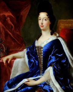 François de Troy (1645-1730) - Queen Mary of Modena, Princess Maria Beatrice d'Este (1658–1718) - 998406 - National Trust