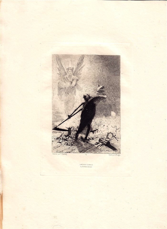 François Flameng - Victor Hugo - Les Contemplations - La Faucheuse