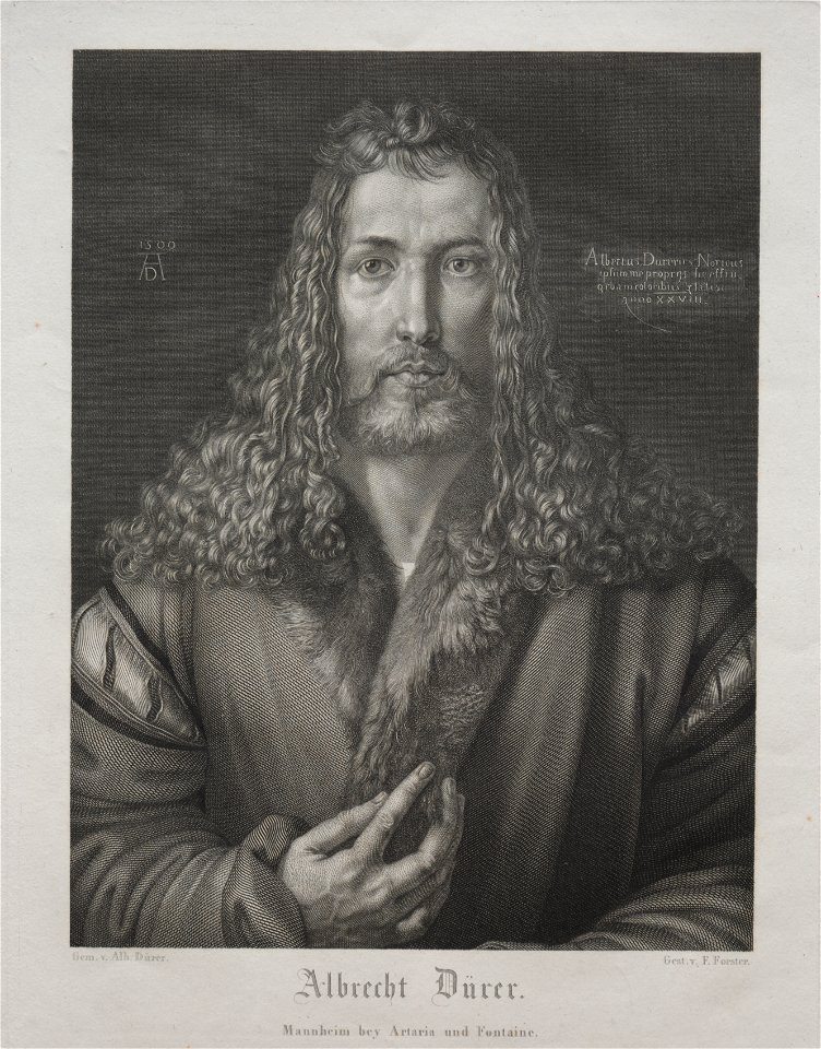 François Forster (French, 1790-1872) - Albrecht Dürer - 1949.97 - Cleveland Museum of Art