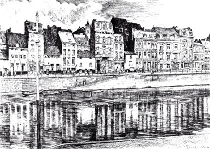 François Maréchal - Le quai des Tanneurs (1908)