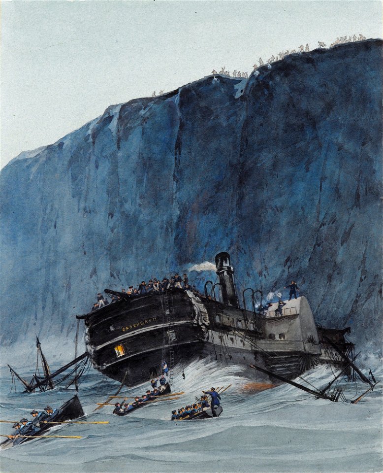François d'Orléans - Naufrage, perte du Groenland au Maroc, 1844