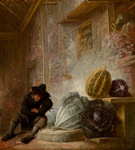 François Ryckhals - Boy Sleeping in a Barn - 929 - Mauritshuis