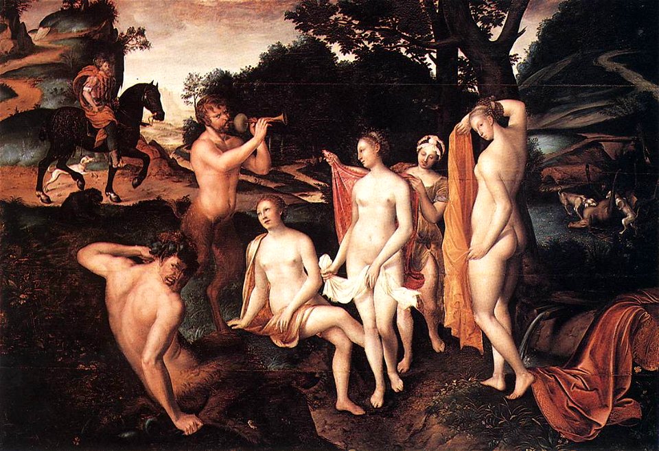 François Clouet - The Bath of Diana - WGA05070