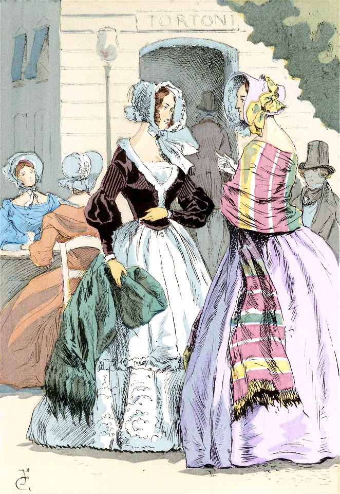 François Courboin - La terrasse de Tortoni
