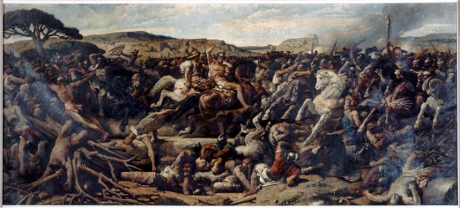 François Nicolas Chifflart - La bataille de Cannes - PPP29 - Musée des Beaux-Arts de la ville de Paris