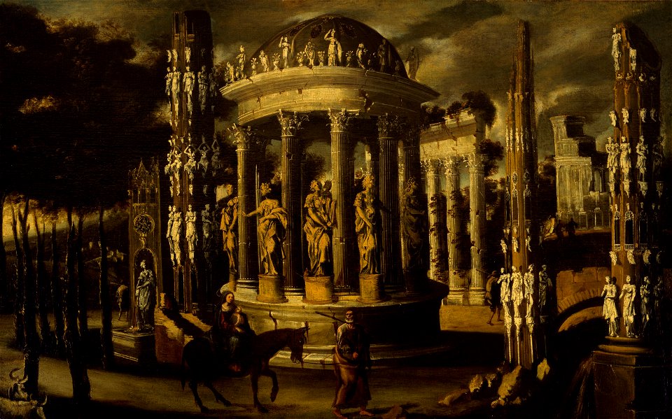 François de Nomé - The Flight into Egypt - 61.64 - Museum of Fine Arts