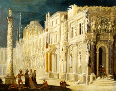 François de Nomé - Head of Saint John the Baptist Presented to Salome - Walters 37329