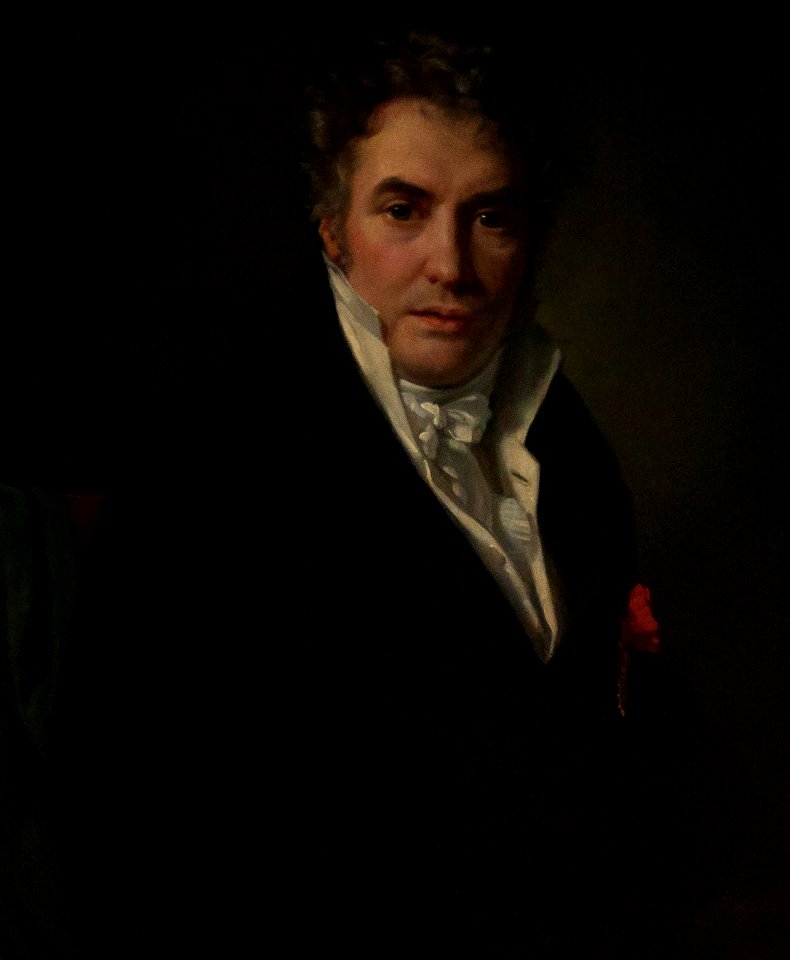 François-Joseph Navez (1787-1869) - Portret van Jacques-Louis David (1817) - MSK Brussel 25-02-2011 13-15-36