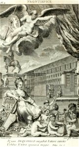 François-Nicolas Martinet - Description historique de Paris- I- Frontispice