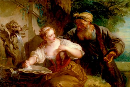 François Lemoyne - The Amorous Proposal - 1985.54 - Clark Art Institute