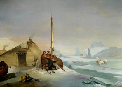 François-Auguste Biard - Côte de la Nouvelle-Zemble (1841)