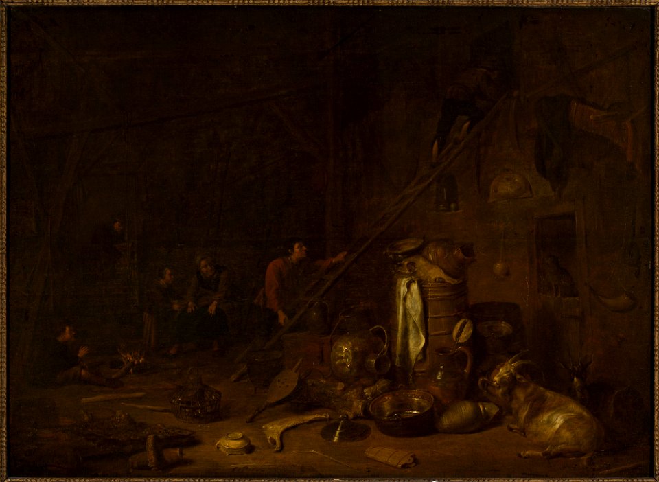 François Ryckhals - Excursion to the attic - M.Ob.522 MNW - National Museum in Warsaw