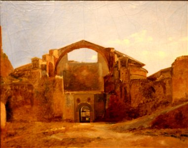 François Marius Granet - Les Thermes de Dioclétien