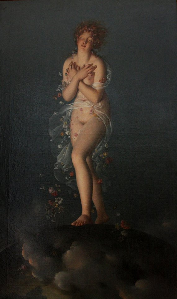 François Gérard - Flore caressée par Zéphyr