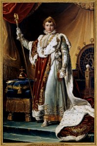 François Gérard - Napoléon Ier en costume du Sacre - Musée national du château de Fontainebleau