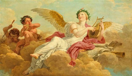 François-André Vincent - Die Poesie - 13001 - Bavarian State Painting Collections