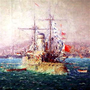 François Nardi-Escadre en rade de Toulon effet de Mistral mg 5181