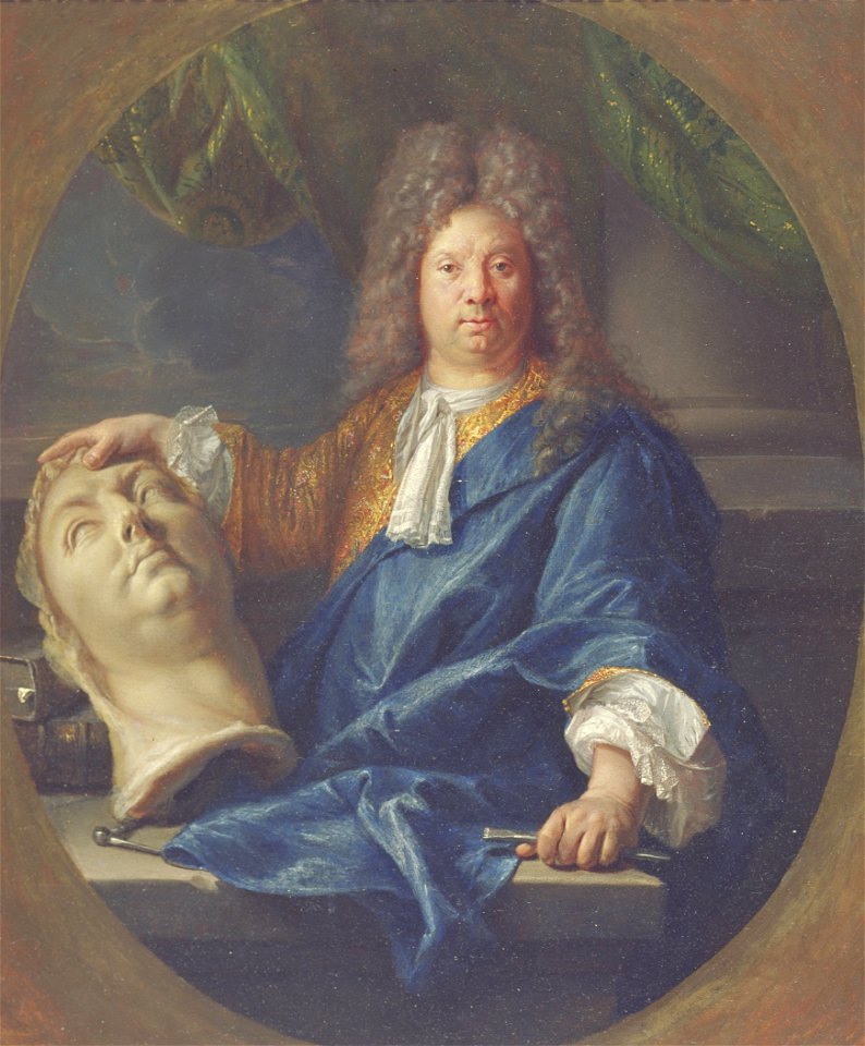 François Jouvenet - Portrait of Antoine Coysevox (1640-1720) - 71.45 - Minneapolis Institute of Arts