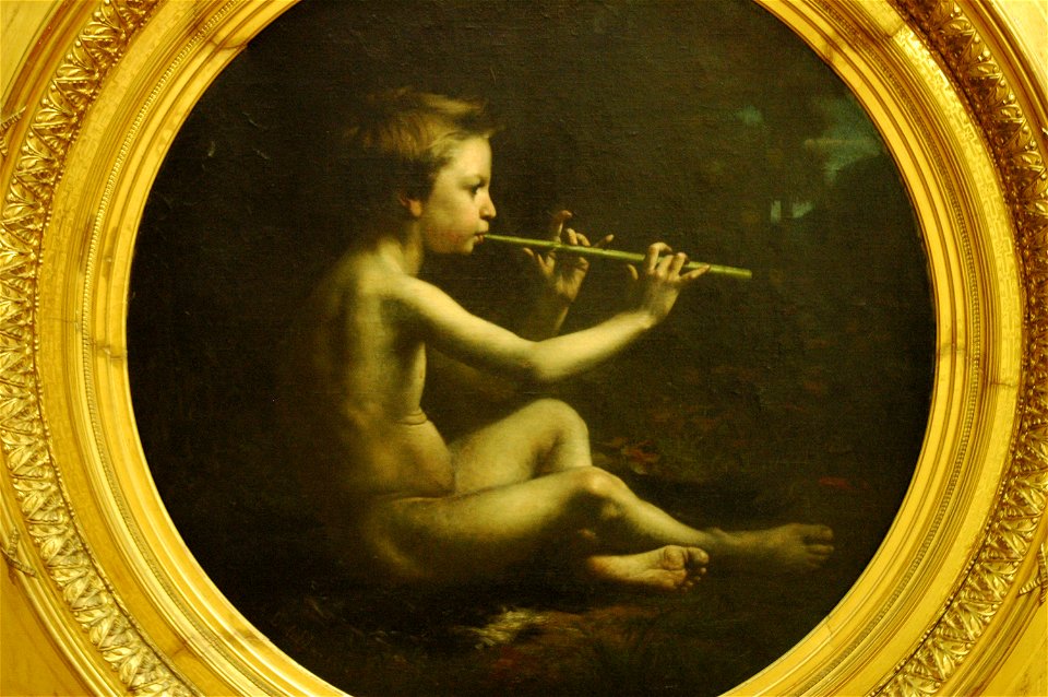 François-Alfred Delobbe - Joueur de flûte 2