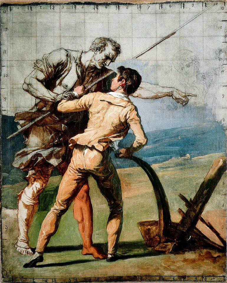François-André Vincent - La Leçon de labourage