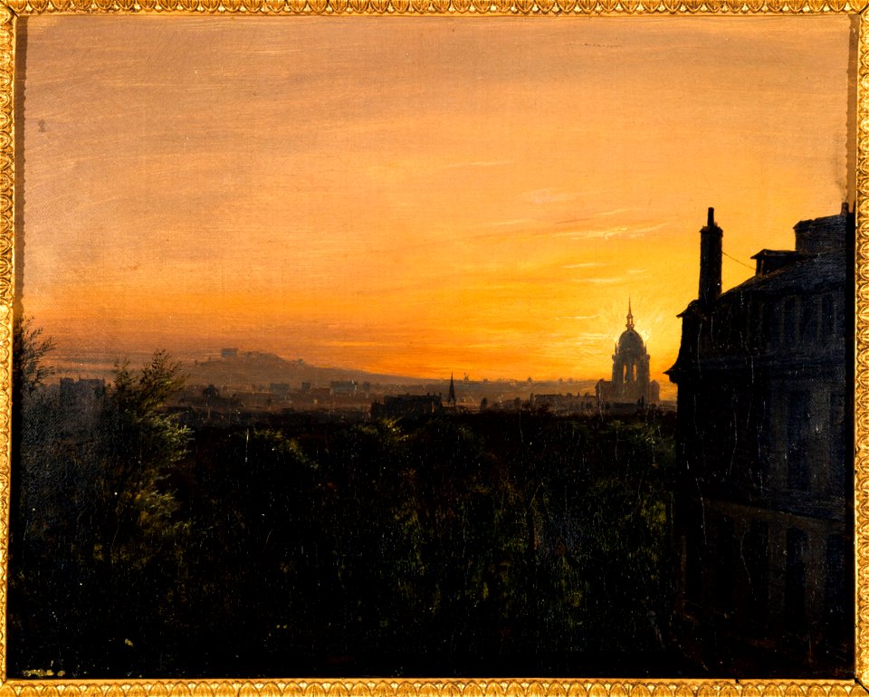 François-Edme Ricois - Vue de Paris, prise de Montparnasse - P296 - Musée Carnavalet