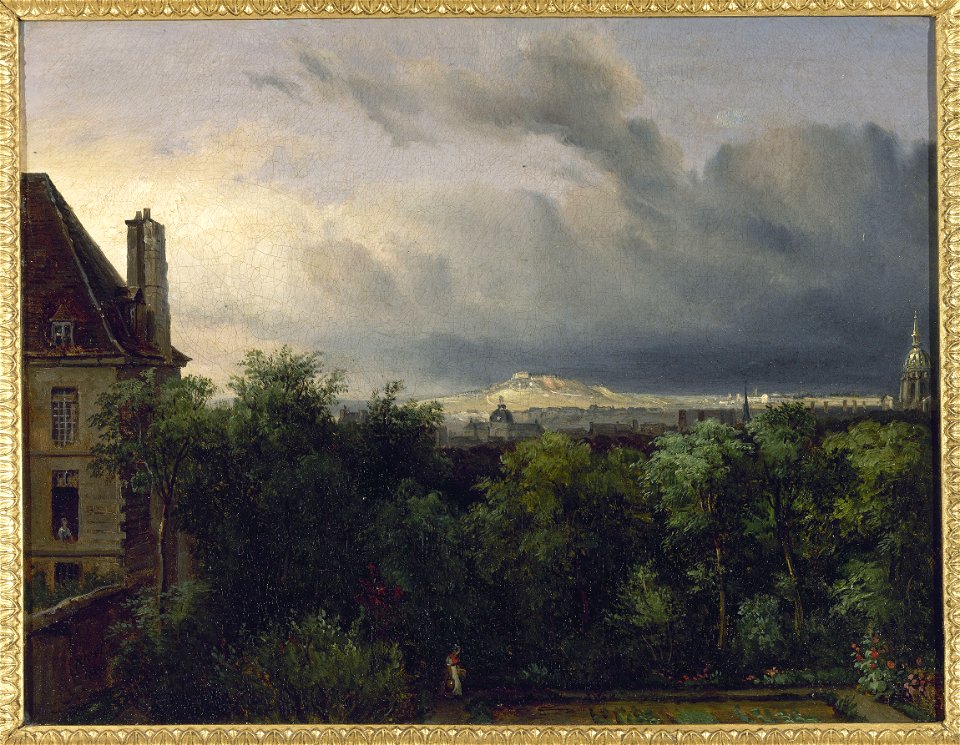 François-Edme Ricois - Vue de Paris, prise de Montparnasse - P297 - Musée Carnavalet