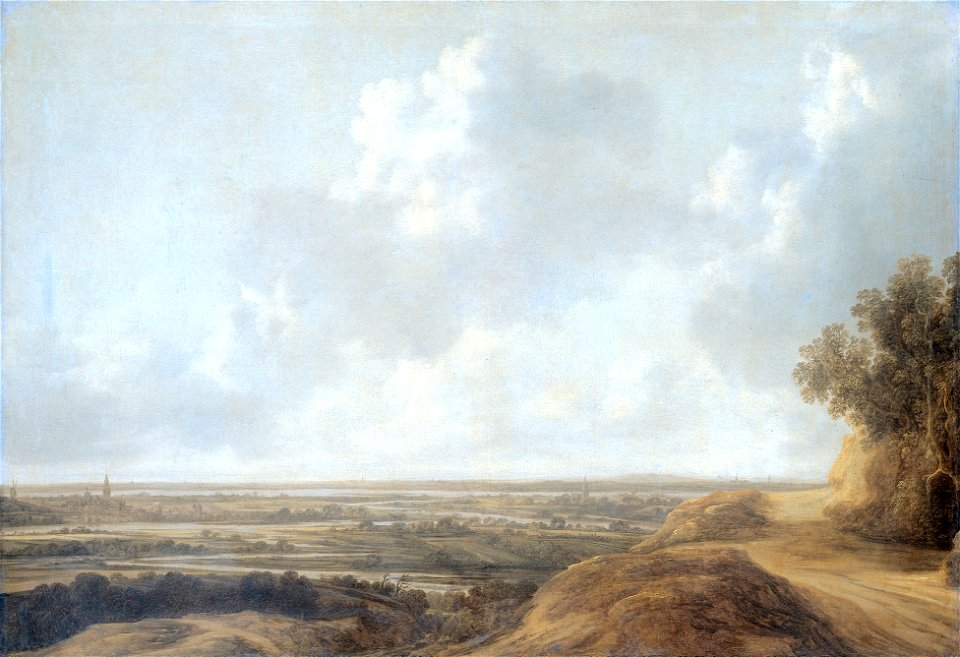 François van Knibbergen - dune landscape 1665 RIJK01 M-SK-A-2361-00