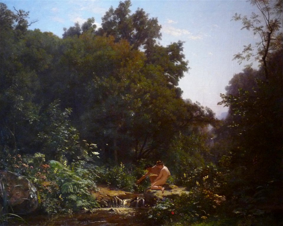François-Louis Français-Paysage avec Daphnis et Chloé (1)