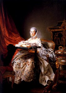 François-Hubert Drouais - Madame de Pompadour - WGA6694