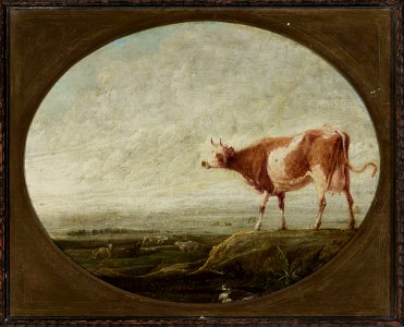 François Ryckhals - Cow in the pasture - M.Ob.1808 MNW - National Museum in Warsaw