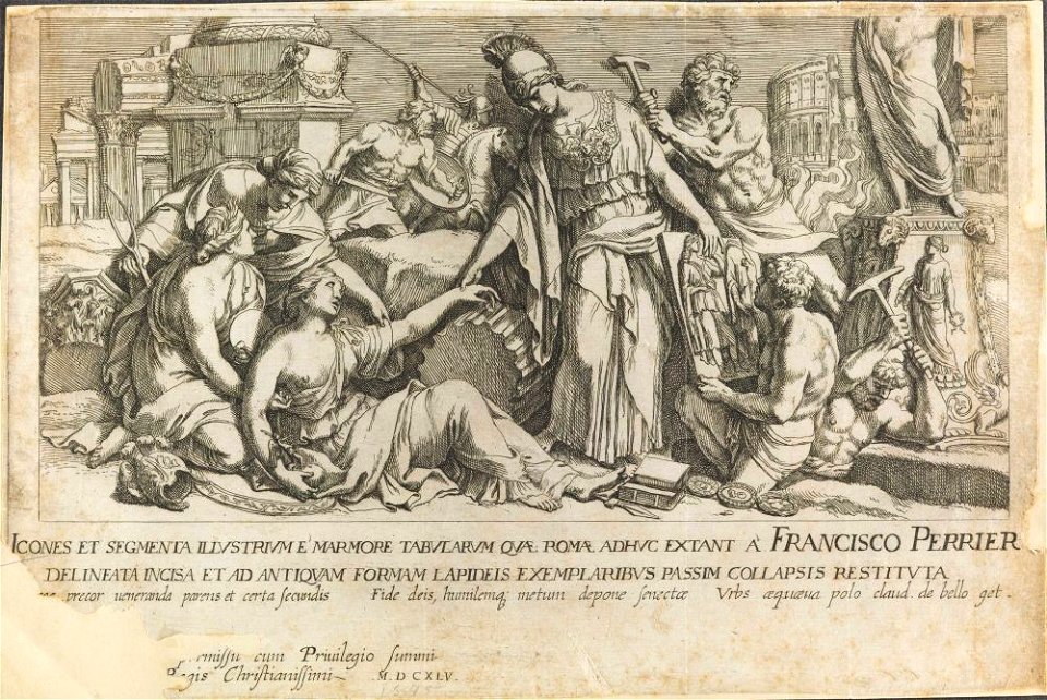 François Perrier - Minerva (Cena de Batalha)