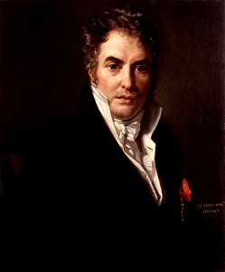 François-Joseph Navez - Portrait of Jacques-Louis David - WGA16468