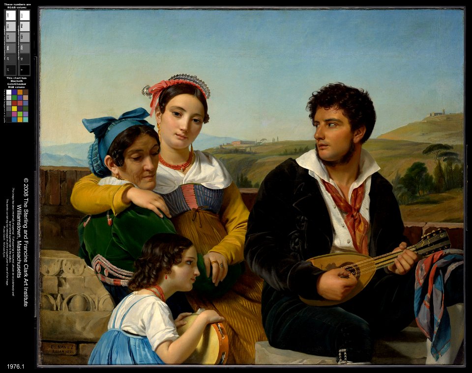François-Joseph Navez - Musical Group - 1976.1 - Clark Art Institute