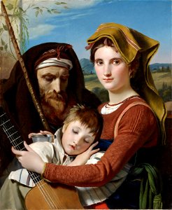 François-Joseph Navez - Roman Shepherd Family in the Campagna - 2007.1794 - Museum of Fine Arts