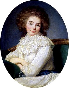 Françoise Eléonore Dejean de Manville, Comtesse de Sabran. Free illustration for personal and commercial use.