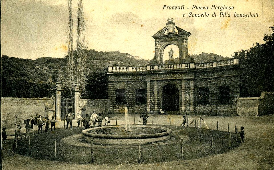 Frascati 1928 ingresso Villa Lancellotti img004