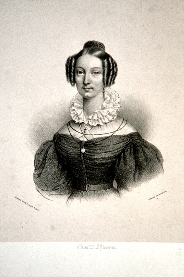 Frau Pfirterer Litho