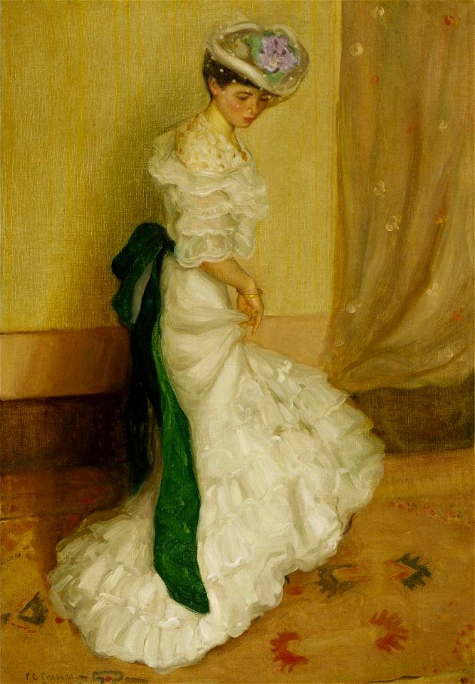 Frederick Carl Frieseke, 1904 - The Green Sash