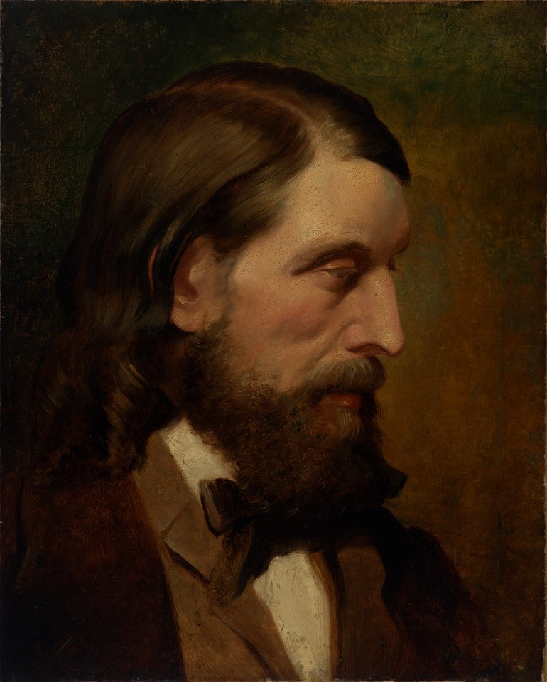 Frederic George Stephens - Portrait of a Man - 1943.204 - Fogg Museum