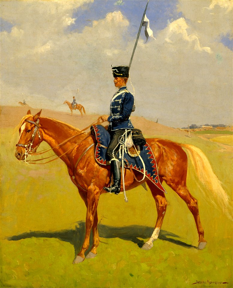 Frederic Remington - The Hussar - 43.13 - Museum of Fine Arts