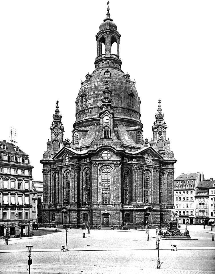 Frauenkirche um 1897
