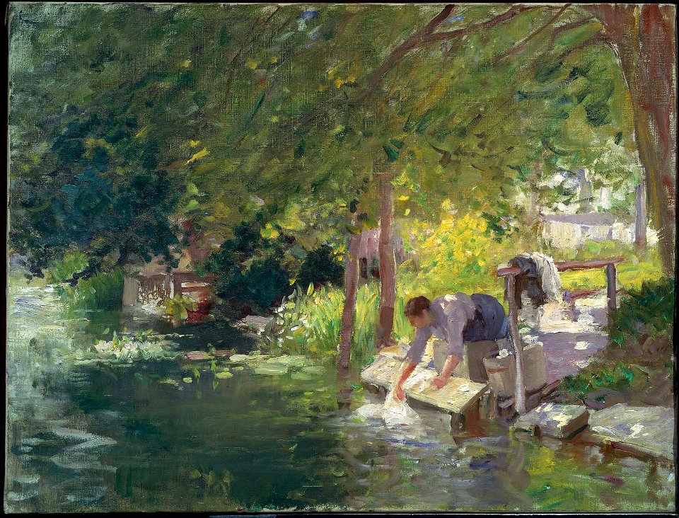 Frederic Porter Vinton - La Blanchisseuse - 13.554 - Museum of Fine Arts