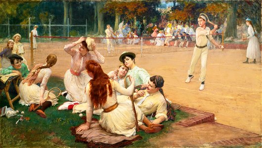Frederick Arthur Bridgman, 1891 - Lawn Tennis Club