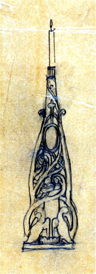 Frederic Storck - Desene - Sfesnic la Manastirea Dealu (2)