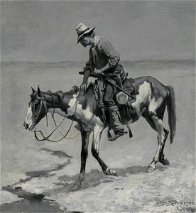 Frederic Remington - A Texas Pony - 1975.115.1 - Yale University Art Gallery